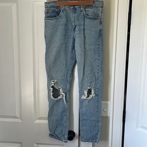Levis Ripped jeans